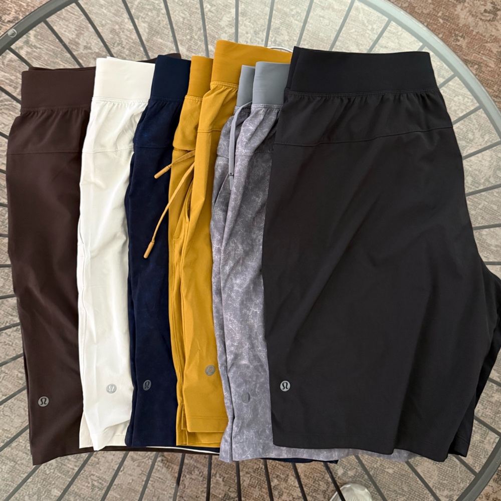 6 Lululemon Men’s Athletic Shorts